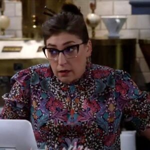 J Crew Liberty of London Puff Slv Top Elm House Floral Print ASO TV Mayim Bialik